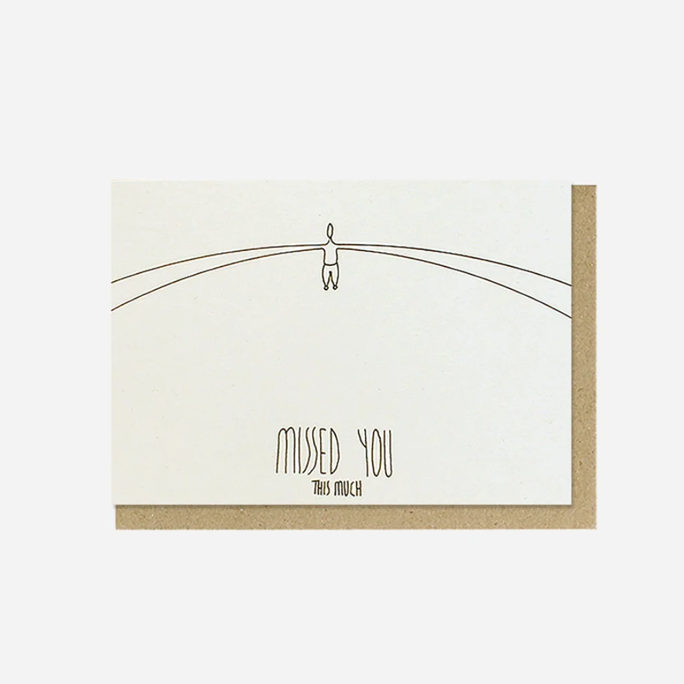 Paper Street Co. - Missed You Card