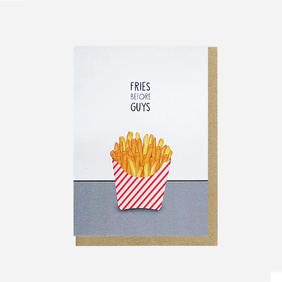Paper Street Co. - Fries Before Guys Card