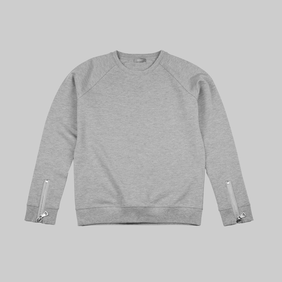 Organik Zip Sweatshirt