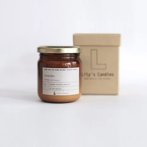 Lily's Candles - Lavender Natural Candle