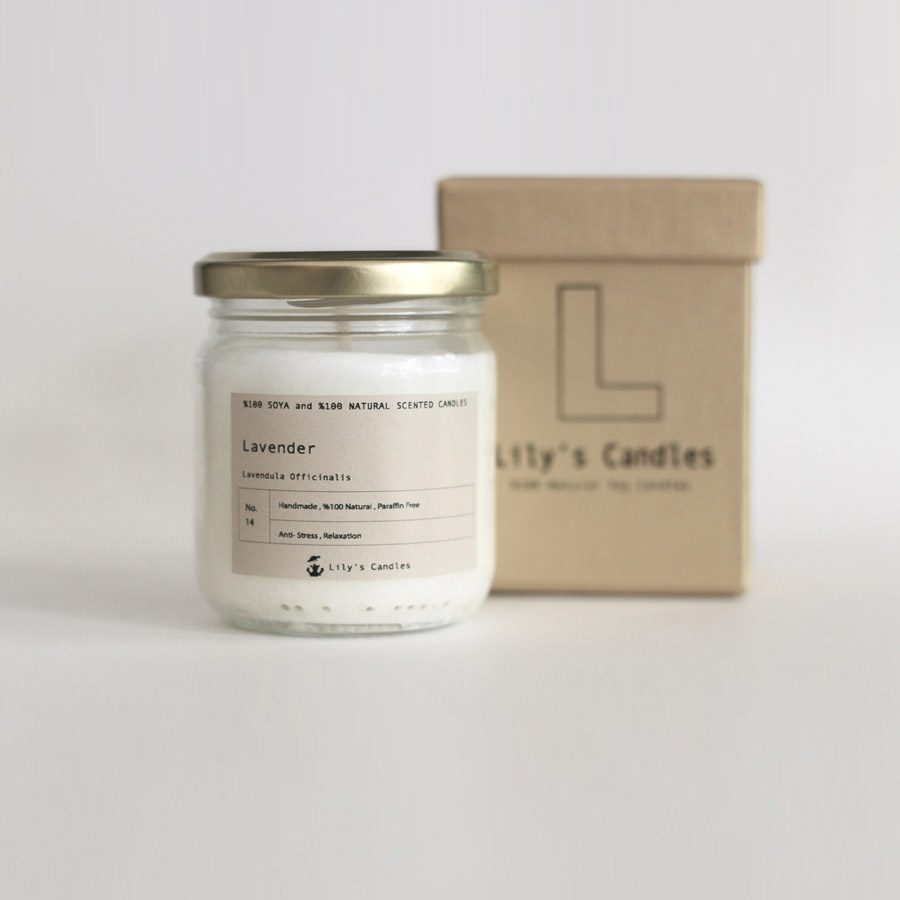 Lavender Natural Candle