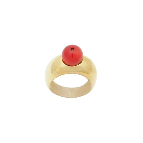 [Add]Tension - Drop Ring - Coral