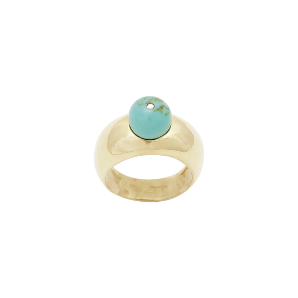[Add]Tension - Drop Ring - Turquoise