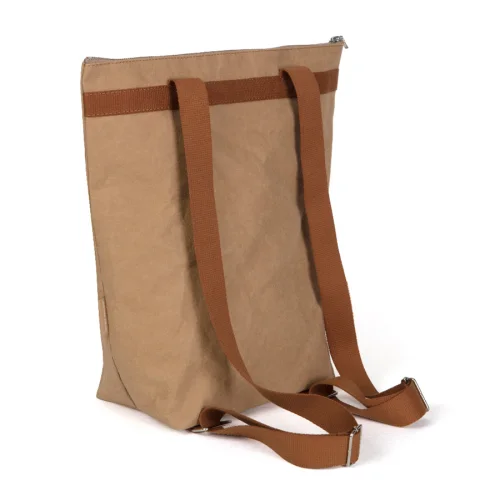 Epidotte - Zip Tote Sırt Çantası - Brown