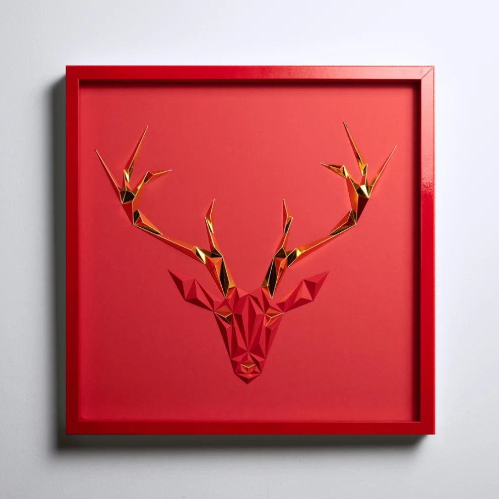 Paperpan	 - Golden Antlers Tablo Christmas Edition