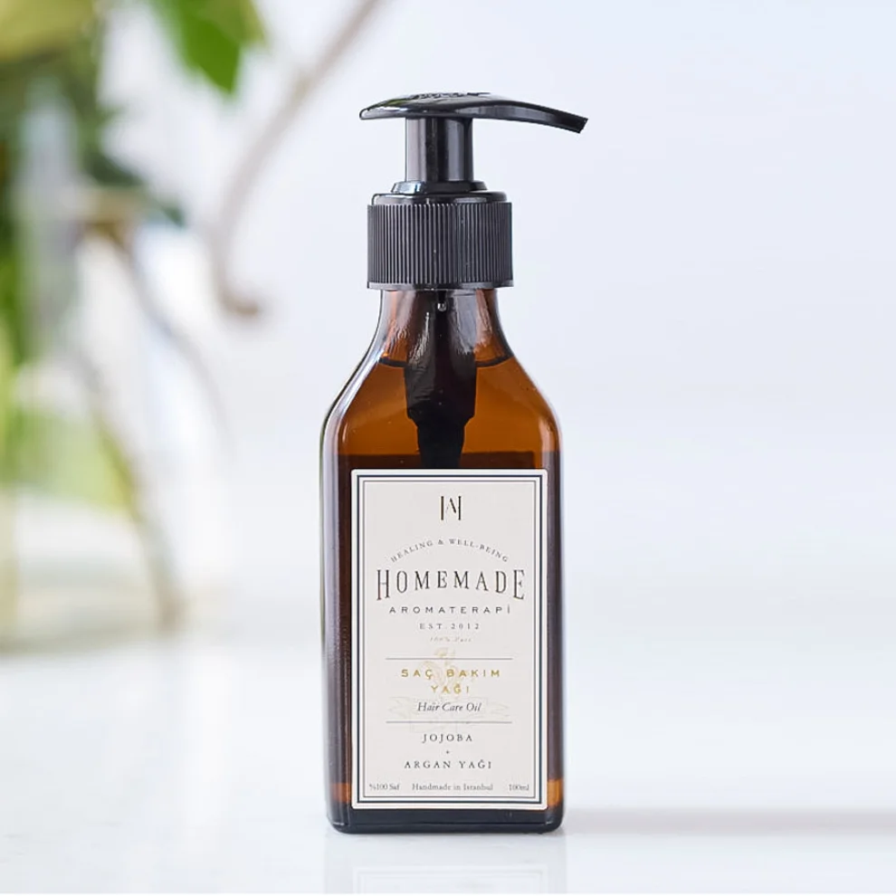 Homemade Aromaterapi - Hair Oil