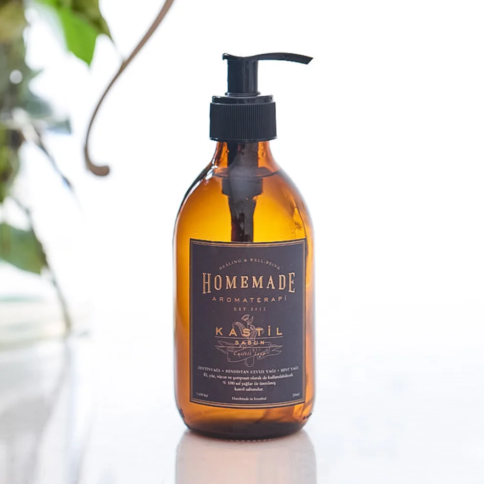 Homemade Aromaterapi - Liquid Lavender Soap