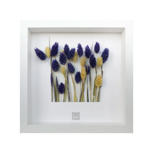 Save The Flowers - Square 21 Frame