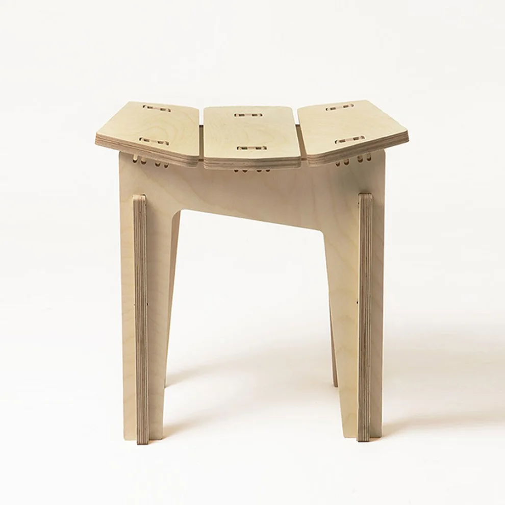 Tufetto - Carry On Wooden Stool