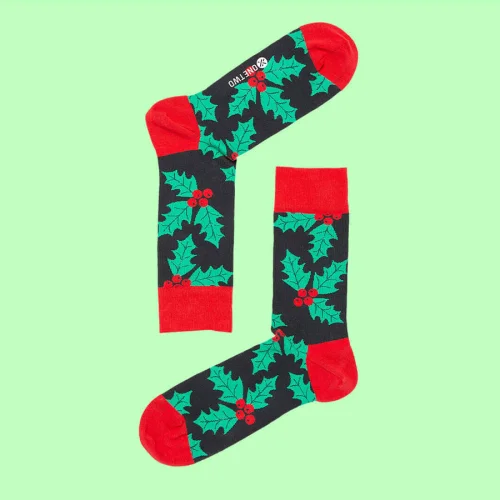 One Two Sock - Mistletoe Socks