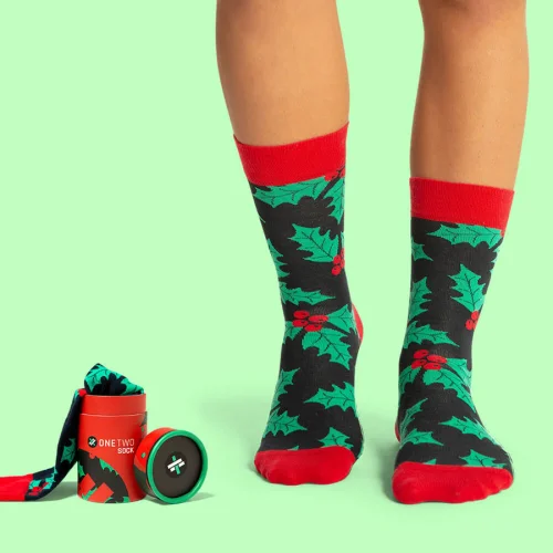 One Two Sock - Mistletoe Socks