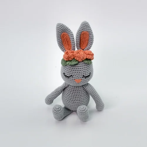 Happy Folks - Miss Bunny Sleeping Toy