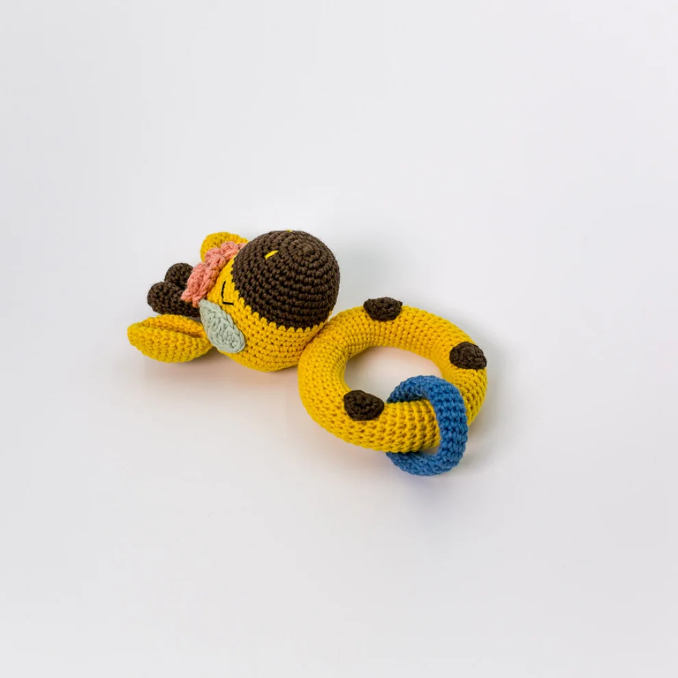 Happy Folks - Miss Giraffe Teething Toy