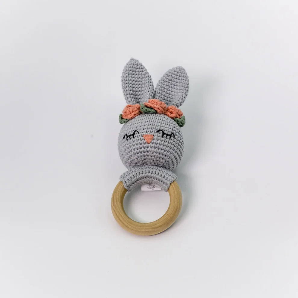 Happy Folks - Miss Bunny Teething Toy