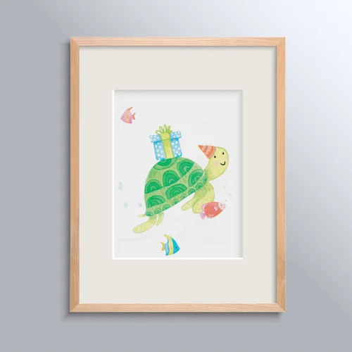 Happy Folks - Mr.Turtle Poster