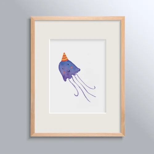 Happy Folks - Jellyfish Poster