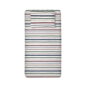 Organic Fitted Sheet & Pillowcase Set - II