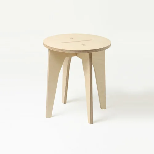 Tufetto - XOX Wooden Stool