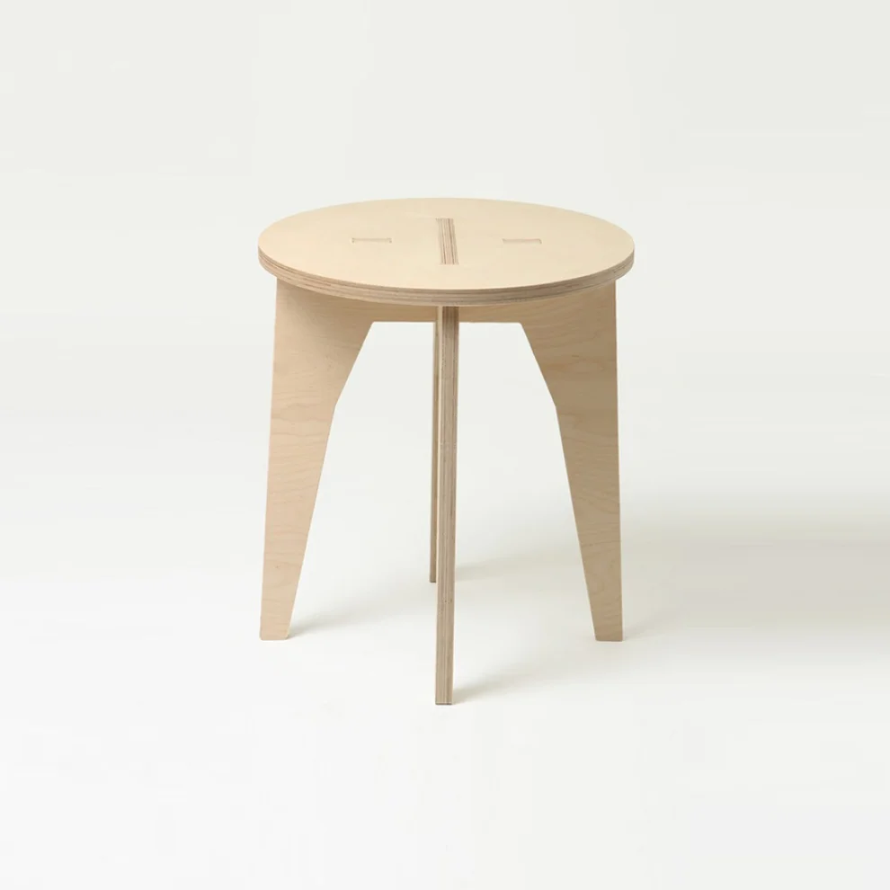 Tufetto - XOX Wooden Stool