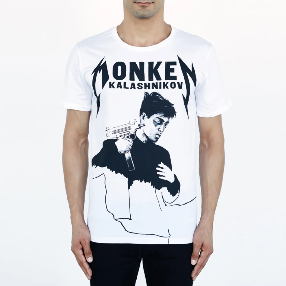 Kalashnikov Monkey	 - Rock Man T-Shirt