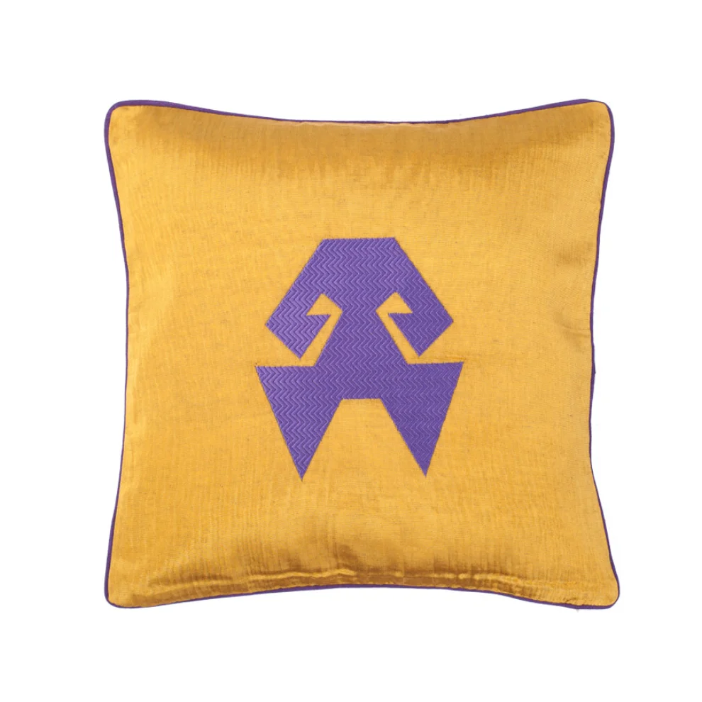 Bohemtolia - Fertility Embroidered Pillow