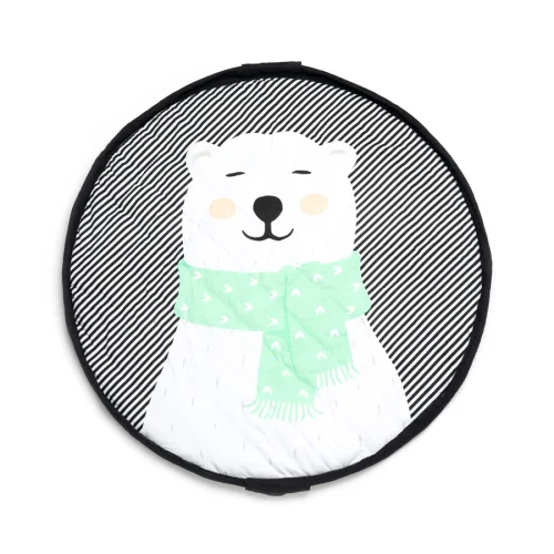 Play & GO	 - Soft Polar Bear Toy Storage Bags