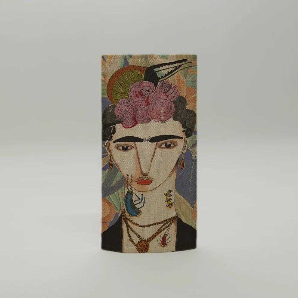 Serkan Akyol - Frida In Jungle Pencil Case