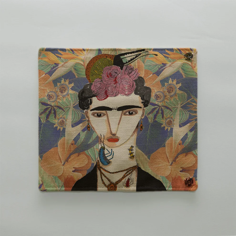 Serkan Akyol - Frida In Jungle Pencil Case