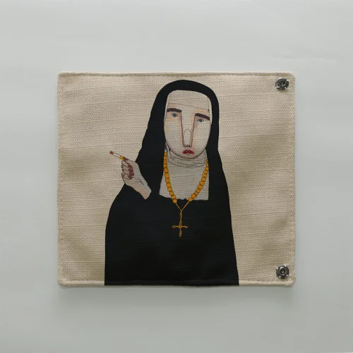 Serkan Akyol - Naughty Nun Pencil Case