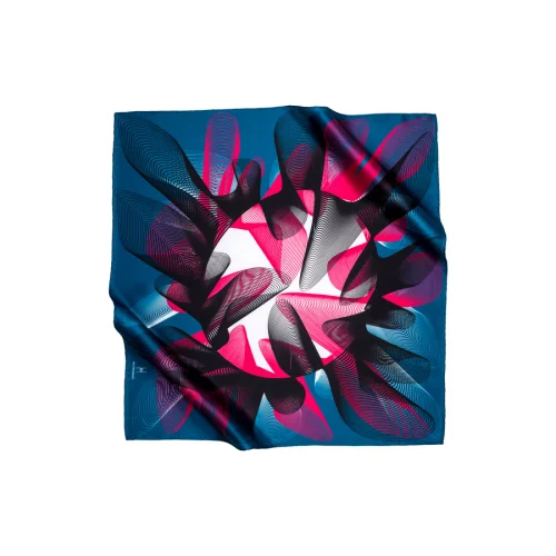 mimmel - Moonlight Me Colorful Pocket Square