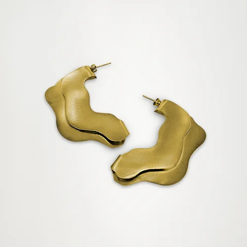 Unadorned Jewelry Design - The Wave Earring