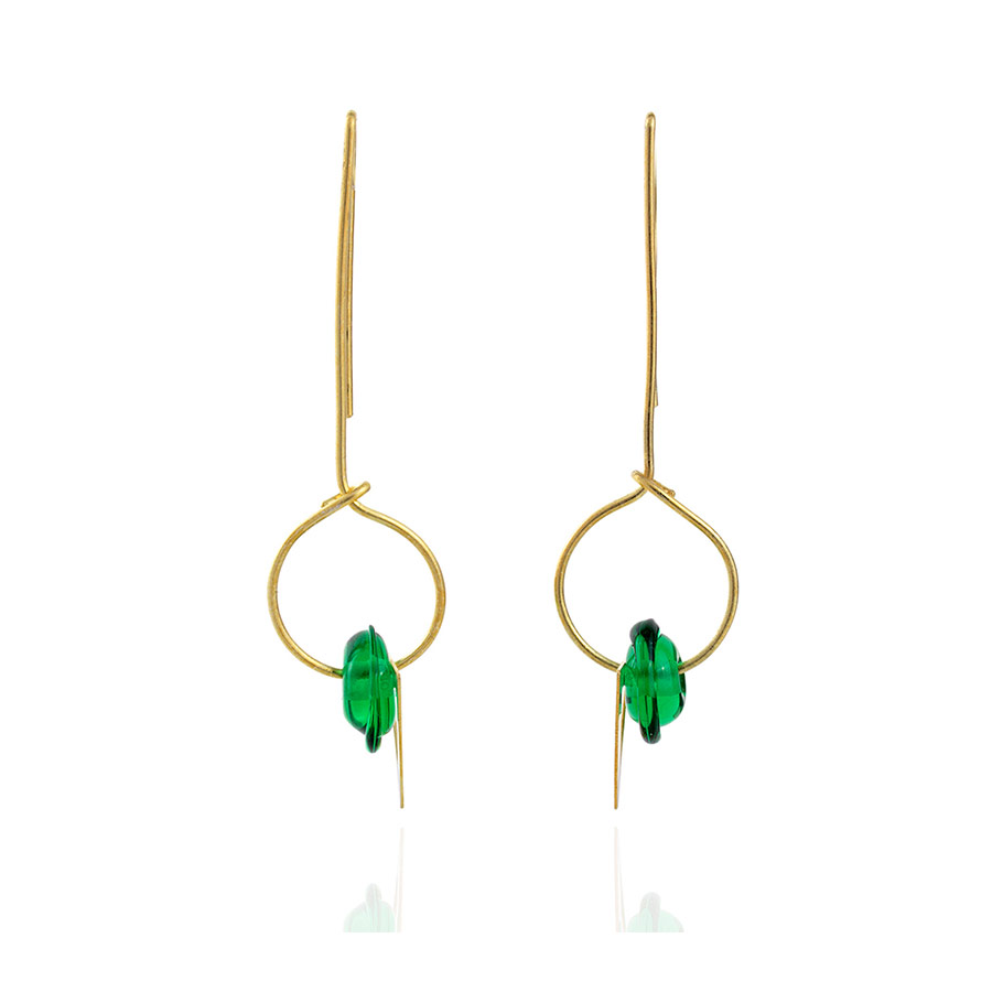 Emerald Geo - Earring