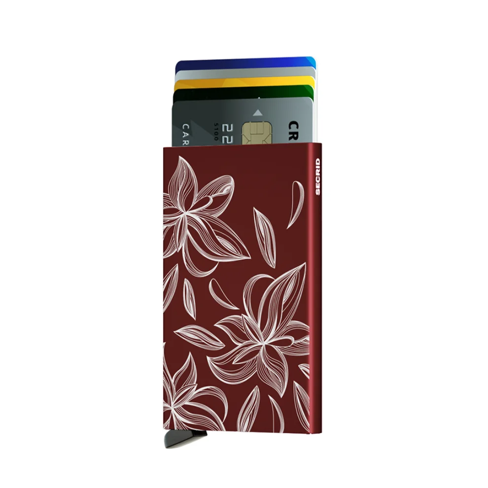 Secrid - Cardprotector Laser Magnolia Bordeaux