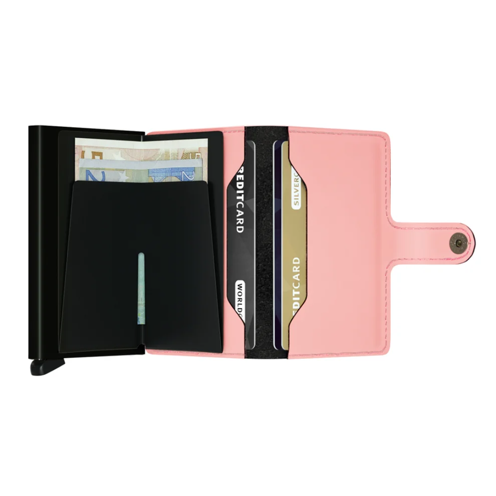 Secrid - Miniwallet Matte Pink Cüzdan