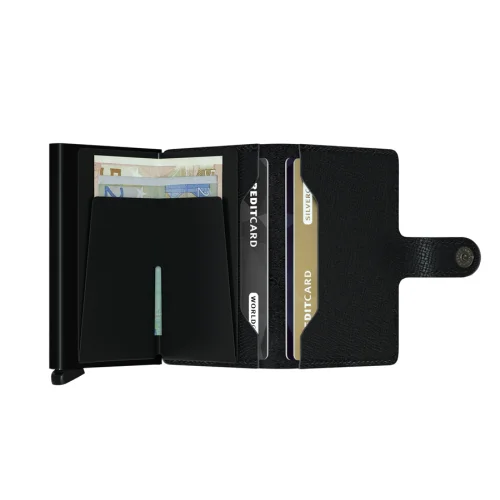 Secrid - Miniwallet Crisple Black Cüzdan