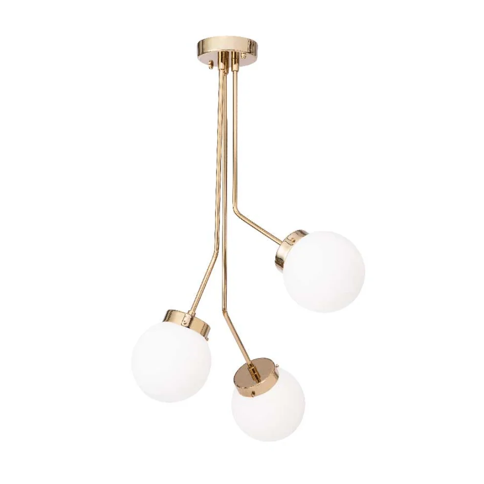 pharestudio - 1950 New Opal Glass 3 Lighting