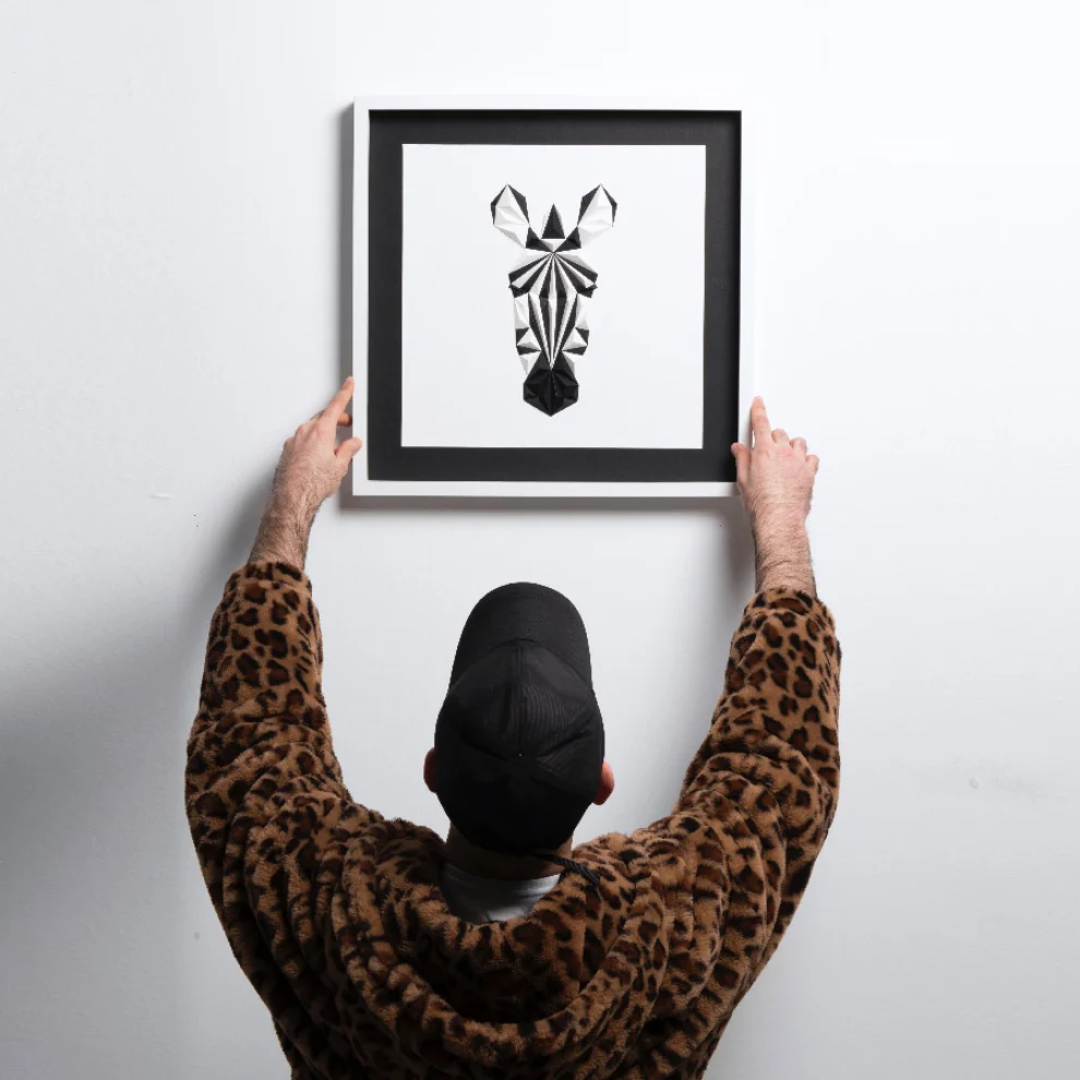 Paperpan	 - Zebra The Portrait Tablo