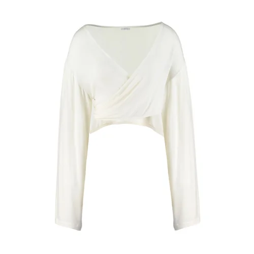 Tiny - White Batwing Sleeve Top