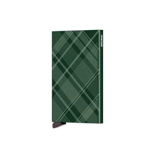 Secrid - Cardprotector Laser Logo Tartan Cüzdan