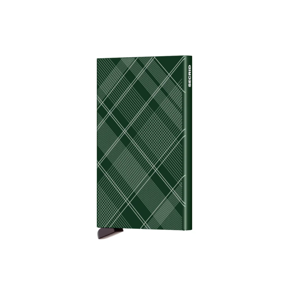 Secrid - Cardprotector Laser Logo Tartan Wallet