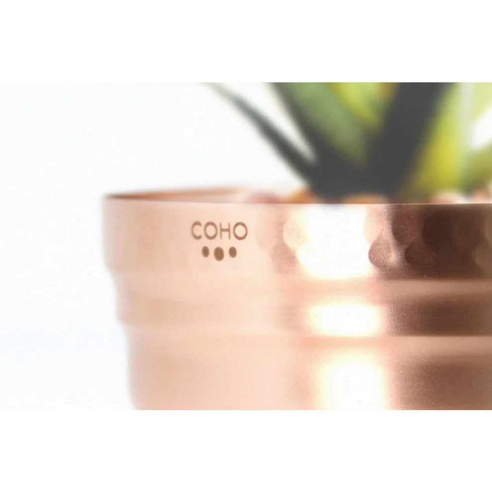 Coho Objet	 - Matte Decor Copper Planter