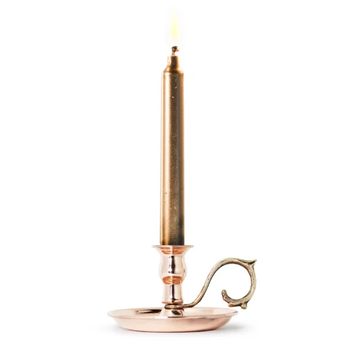 Coho Objet  - Artisan Copper Hand Candle