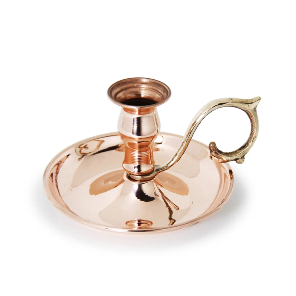 Coho Objet	 - Artisan Copper Hand Candle