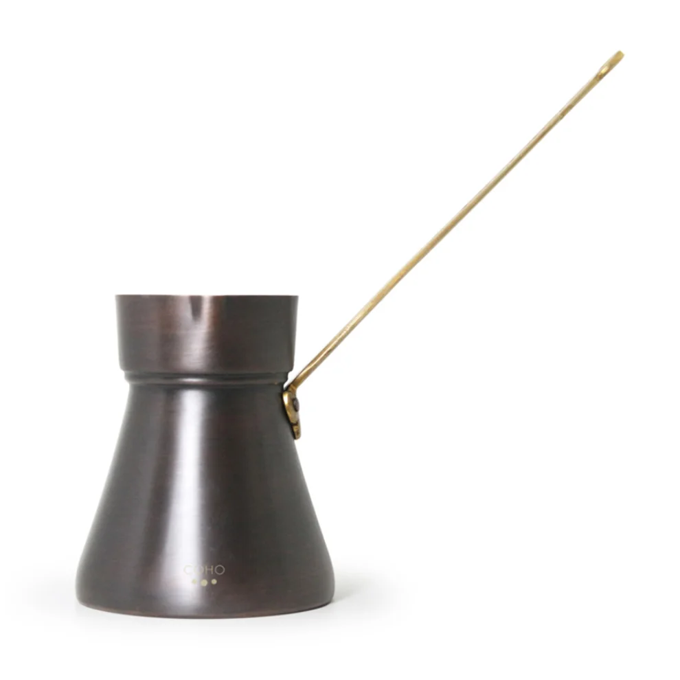 Coho Objet	 - Antique Copper Coffee Pot