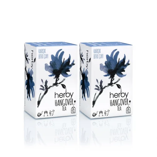 Herby - Herby Hangover Çayı 2'li Paket 80 G