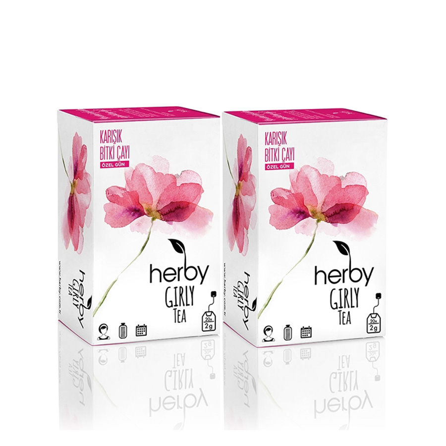 Herby Girly Çayı 2'li Paket 80 G