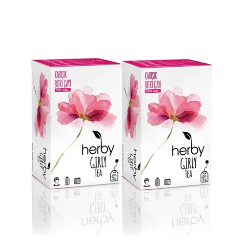 Herby - Herby Girly Çayı 2'li Paket 80 G