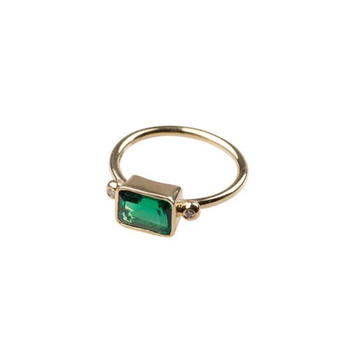 Monapetra - Emerald Ring