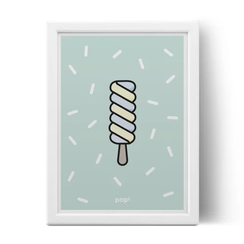 Pop by Gaea - Minty Gelato No.1 Poster