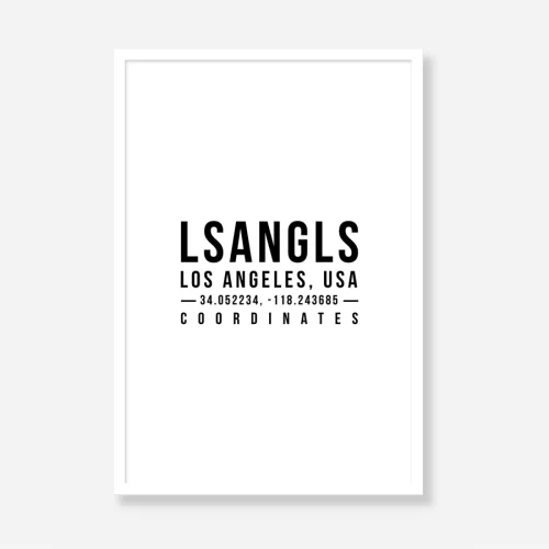 Action Zebra	 - Los Angeles Print